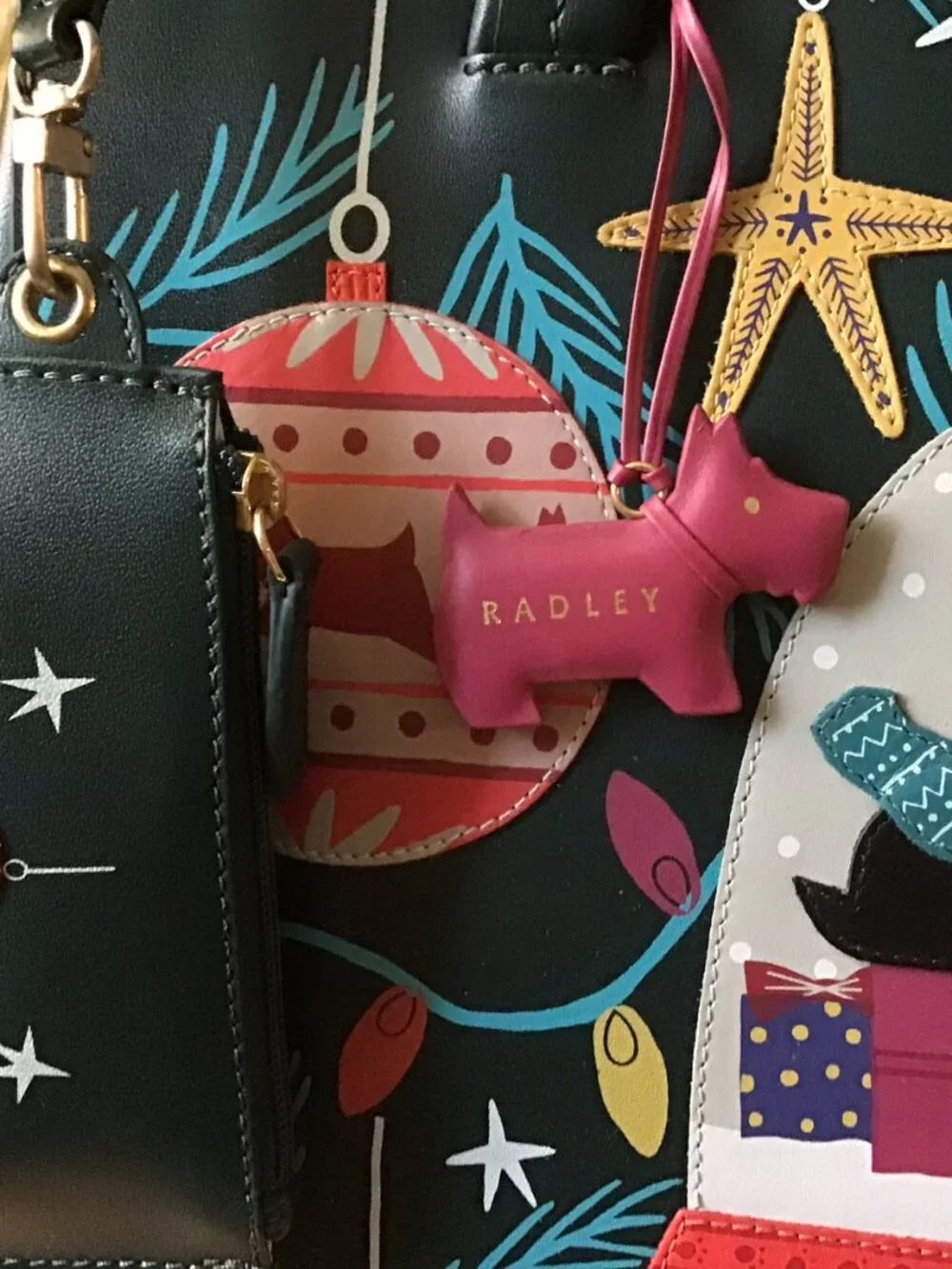NWOT RADLEY LONDON Blue Leather tote